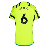 Arsenal Gabriel Magalhaes #6 Uit tenue Dames 2023-24 Korte Mouwen