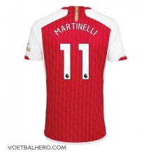 Arsenal Gabriel Martinelli #11 Thuis tenue 2023-24 Korte Mouwen