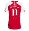 Arsenal Gabriel Martinelli #11 Thuis tenue Dames 2023-24 Korte Mouwen