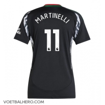 Arsenal Gabriel Martinelli #11 Uit tenue Dames 2024-25 Korte Mouwen