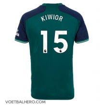 Arsenal Jakub Kiwior #15 Derde tenue 2023-24 Korte Mouwen