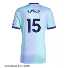 Arsenal Jakub Kiwior #15 Derde tenue 2024-25 Korte Mouwen