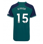 Arsenal Jakub Kiwior #15 Derde tenue Dames 2023-24 Korte Mouwen