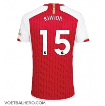 Arsenal Jakub Kiwior #15 Thuis tenue 2023-24 Korte Mouwen