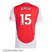 Arsenal Jakub Kiwior #15 Thuis tenue 2024-25 Korte Mouwen