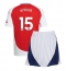 Arsenal Jakub Kiwior #15 Thuis tenue Kids 2024-25 Korte Mouwen (+ broek)