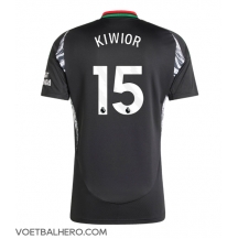 Arsenal Jakub Kiwior #15 Uit tenue 2024-25 Korte Mouwen