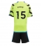 Arsenal Jakub Kiwior #15 Uit tenue Kids 2023-24 Korte Mouwen (+ broek)