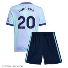 Arsenal Jorginho Frello #20 Derde tenue Kids 2024-25 Korte Mouwen (+ broek)