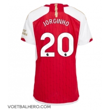 Arsenal Jorginho Frello #20 Thuis tenue Dames 2023-24 Korte Mouwen