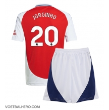 Arsenal Jorginho Frello #20 Thuis tenue Kids 2024-25 Korte Mouwen (+ broek)