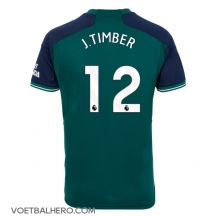 Arsenal Jurrien Timber #12 Derde tenue 2023-24 Korte Mouwen