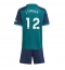 Arsenal Jurrien Timber #12 Derde tenue Kids 2023-24 Korte Mouwen (+ broek)