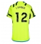 Arsenal Jurrien Timber #12 Uit tenue Dames 2023-24 Korte Mouwen