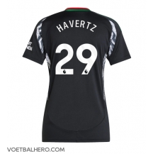 Arsenal Kai Havertz #29 Uit tenue Dames 2024-25 Korte Mouwen