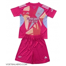 Arsenal Keeper Uit tenue Kids 2024-25 Korte Mouwen (+ broek)