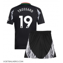 Arsenal Leandro Trossard #19 Uit tenue Kids 2024-25 Korte Mouwen (+ broek)