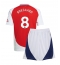 Arsenal Martin Odegaard #8 Thuis tenue Kids 2024-25 Korte Mouwen (+ broek)