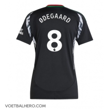 Arsenal Martin Odegaard #8 Uit tenue Dames 2024-25 Korte Mouwen