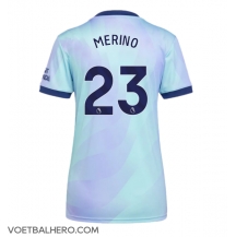 Arsenal Mikel Merino #23 Derde tenue Dames 2024-25 Korte Mouwen