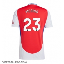 Arsenal Mikel Merino #23 Thuis tenue 2024-25 Korte Mouwen