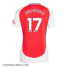 Arsenal Oleksandr Zinchenko #17 Thuis tenue Dames 2024-25 Korte Mouwen