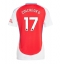 Arsenal Oleksandr Zinchenko #17 Thuis tenue Dames 2024-25 Korte Mouwen