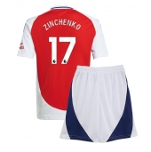 Arsenal Oleksandr Zinchenko #17 Thuis tenue Kids 2024-25 Korte Mouwen (+ broek)