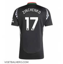 Arsenal Oleksandr Zinchenko #17 Uit tenue 2024-25 Korte Mouwen