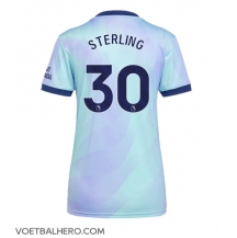 Arsenal Raheem Sterling #30 Derde tenue Dames 2024-25 Korte Mouwen