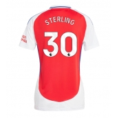 Arsenal Raheem Sterling #30 Thuis tenue Dames 2024-25 Korte Mouwen