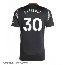 Arsenal Raheem Sterling #30 Uit tenue 2024-25 Korte Mouwen