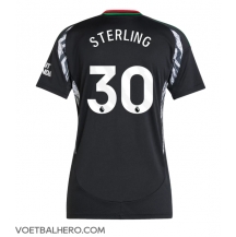 Arsenal Raheem Sterling #30 Uit tenue Dames 2024-25 Korte Mouwen