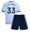 Arsenal Riccardo Calafiori #33 Derde tenue Kids 2024-25 Korte Mouwen (+ broek)