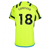 Arsenal Takehiro Tomiyasu #18 Uit tenue Dames 2023-24 Korte Mouwen