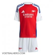 Arsenal Thuis tenue Kids 2024-25 Korte Mouwen (+ broek)