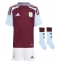 Aston Villa Amadou Onana #24 Thuis tenue Kids 2024-25 Korte Mouwen (+ broek)