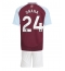 Aston Villa Amadou Onana #24 Thuis tenue Kids 2024-25 Korte Mouwen (+ broek)