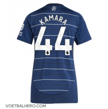 Aston Villa Boubacar Kamara #44 Derde tenue Dames 2024-25 Korte Mouwen