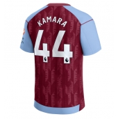 Aston Villa Boubacar Kamara #44 Thuis tenue 2023-24 Korte Mouwen