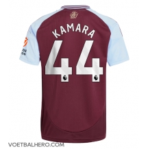 Aston Villa Boubacar Kamara #44 Thuis tenue 2024-25 Korte Mouwen