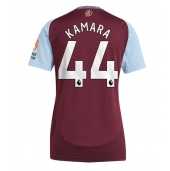 Aston Villa Boubacar Kamara #44 Thuis tenue Dames 2024-25 Korte Mouwen