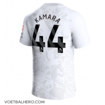 Aston Villa Boubacar Kamara #44 Uit tenue 2023-24 Korte Mouwen