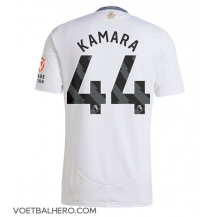 Aston Villa Boubacar Kamara #44 Uit tenue 2024-25 Korte Mouwen