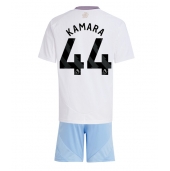 Aston Villa Boubacar Kamara #44 Uit tenue Kids 2024-25 Korte Mouwen (+ broek)