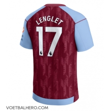 Aston Villa Clement Lenglet #17 Thuis tenue 2023-24 Korte Mouwen