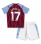 Aston Villa Clement Lenglet #17 Thuis tenue Kids 2023-24 Korte Mouwen (+ broek)