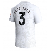 Aston Villa Diego Carlos #3 Uit tenue 2023-24 Korte Mouwen