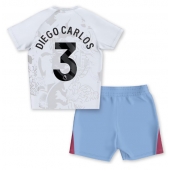 Aston Villa Diego Carlos #3 Uit tenue Kids 2023-24 Korte Mouwen (+ broek)