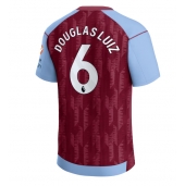 Aston Villa Douglas Luiz #6 Thuis tenue 2023-24 Korte Mouwen